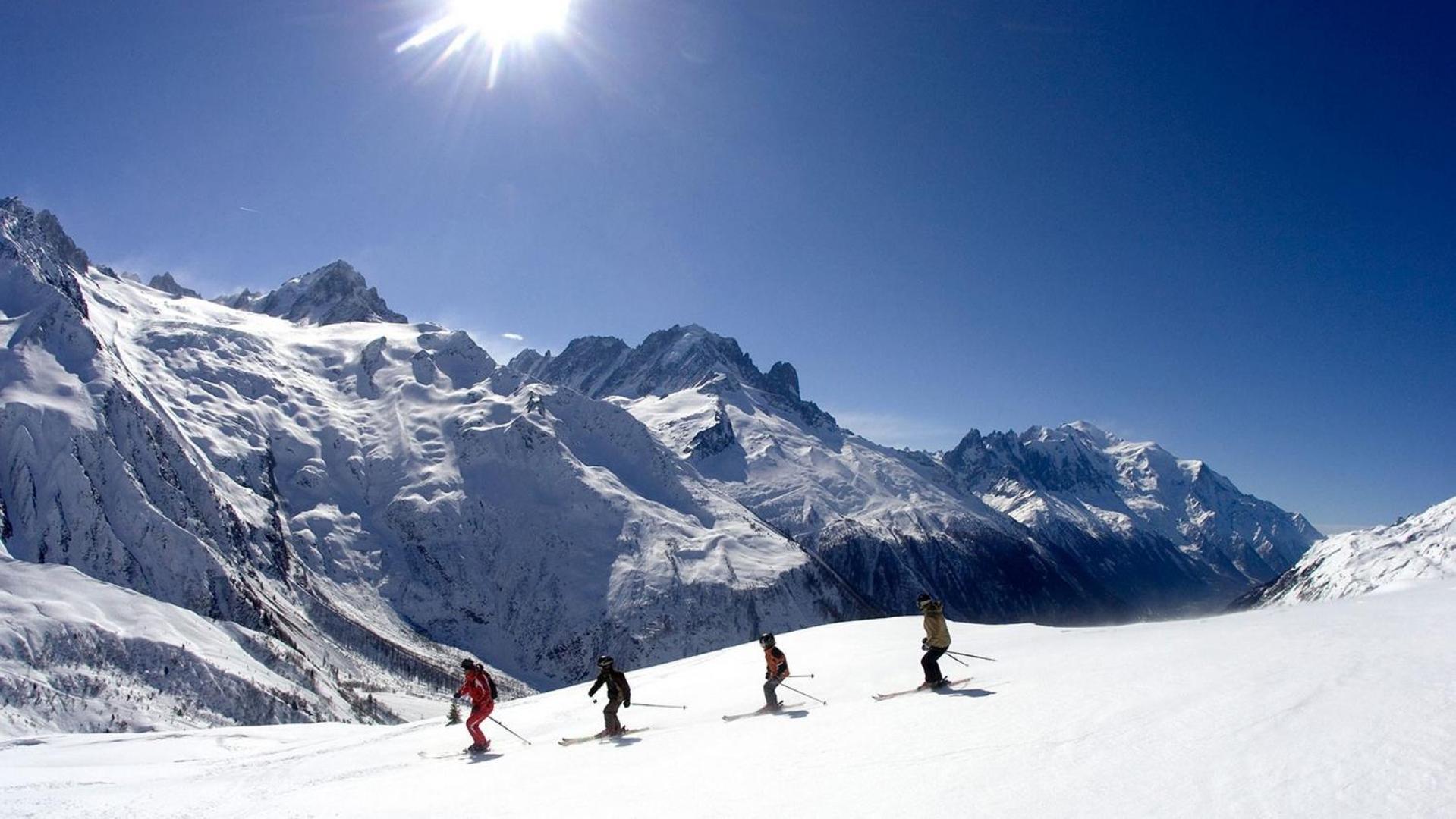 Apartment Genevrier - Spacious Balcony With Mont Blanc Views Chamonix Exteriör bild